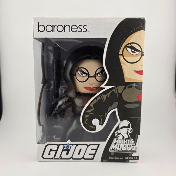 2008 Funko Pop! G.I. Joe Mighty Muggs Baroness Collectible Vinyl Figure New - Picture 1 of 8